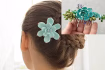 Ngắm BST phụ kiện hình hoa xương rồng đá tuyệt đẹp