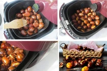 Kỳ công món hạt dẻ nướng đường ngọt bùi cho ngày lạnh