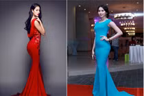 Mê mẩn ngắm mỹ nhân Việt mặc váy đuôi cá quyến rũ