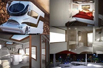 Mê mẩn nội thất những ngôi nhà di động đắt nhất thế giới