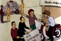 Các độc chiêu dân nhậu đối phó CSGT