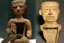 Kỳ bí bức tượng người rỗng bụng tại thành phố của các vị thần