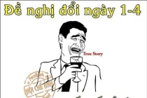 Ảnh chế hài hước về ngày Cá tháng Tư