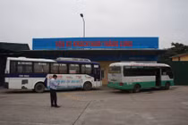 Hình ảnh bến xe mới đi vào hoạt động ở Hà Nội