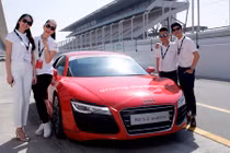 Xem dàn sao Việt đua xe hoành tráng ở Dubai