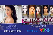 Lịch phát sóng chung kết Miss Universe 2015 và Miss World 2015