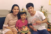 Ưng Hoàng Phúc mừng sinh nhật con trai riêng của vợ