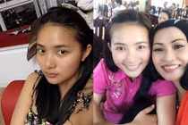 Phan Như Thảo rạng rỡ trên phim trường sau xuất viện