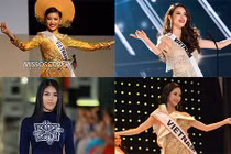 Top nhan sắc Việt "gây bão" trên đấu trường quốc tế 2015