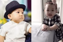 Đọ vẻ đáng yêu của các nhóc tì nhà sao Việt