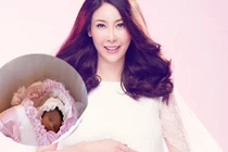 Hoa hậu Hà Kiều Anh khoe con gái đầy tháng tuổi