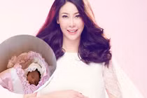 Hoa hậu Hà Kiều Anh khoe con gái đầy tháng tuổi