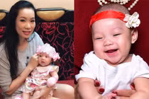 Ngắm con gái 5 tháng tuổi của Á hậu Trịnh Kim Chi