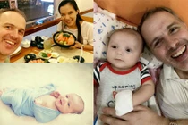 Ngắm con trai lai đáng yêu của diễn viên Lý Thanh Thảo