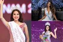 “Cân” tài sắc Phạm Thị Hương ở HH Hoàn vũ TG