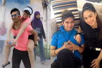 Loạt ảnh hạnh phúc của cặp đôi Lương Bích Hữu - Khánh Đơn