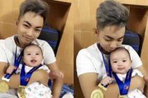 Vũ công Phan Hiển mong con trai sẽ là kiện tướng