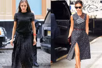 Phong cách thời trang dạo phố sành điệu của Victoria Beckham