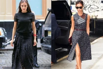 Phong cách thời trang dạo phố sành điệu của Victoria Beckham
