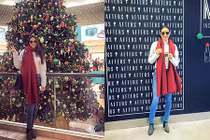 Hoa hậu Phạm Hương xinh tươi dạo chơi ở Mỹ