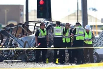 Hiện trường vụ tai nạn tàu hỏa thảm khốc ở Mỹ