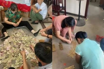 Cụ bà qua đời, con cháu phát hiện kho báu đếm mãi không hết