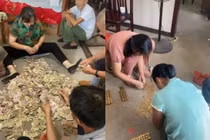 Cụ bà qua đời, con cháu phát hiện kho báu đếm mãi không hết