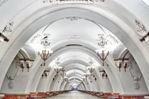 Khung cảnh lộng lẫy bên trong những nhà ga đẹp nhất nước Nga 