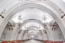 Khung cảnh lộng lẫy bên trong những nhà ga đẹp nhất nước Nga 