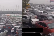Trung Quốc: Hốt hoảng cảnh ken đặc xe trước ngày ông Công ông Táo 