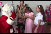 Người dân Donetsk vui mừng đón năm mới trong hòa bình