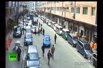 Clip người dân Trung Quốc chạy tán loạn trong động đất