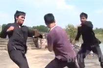 Quang Tèo lộ võ thuật đỉnh cao trong hài Tết 2015