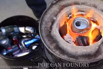 Cách làm kiếm cực đơn giản bằng lon bia