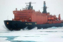 Nga điều tàu đến xây căn cứ ở Bắc cực