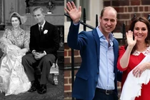 Loạt ảnh cho thấy sự thay đổi của Hoàng gia Anh 