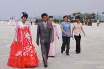 Khác lạ văn hóa đám cưới ở Triều Tiên