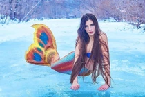 Nhan sắc "bước ra từ trong truyện" của "nàng tiên cá" nước Nga