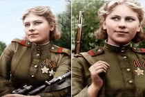 Cuộc đời nữ xạ thủ gieo rắc nỗi khiếp sợ cho phát xít Đức