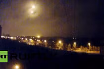 Phát hiện pháo sáng lạ trên vùng trời sân bay Donetsk