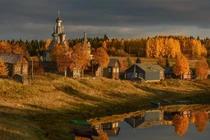 Mê mẩn cảnh bình yên tại ngôi làng đẹp nhất miền Bắc nước Nga 