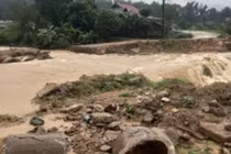 Điện Biên: Mưa lũ khiến 5 bản thuộc huyện Mường Ảng bị cô lập