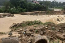 Điện Biên: Mưa lũ khiến 5 bản thuộc huyện Mường Ảng bị cô lập