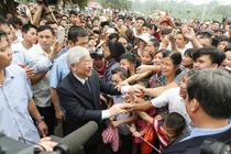 Dân có tin hay không là ở tấm gương Tổng Bí thư, Bộ Chính trị, Ban Bí thư