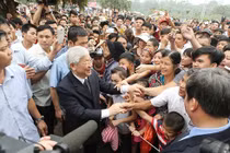 Dân có tin hay không là ở tấm gương Tổng Bí thư, Bộ Chính trị, Ban Bí thư