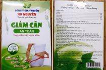 Sẽ thu hồi toàn quốc thuốc giảm cân Đông y gia truyền họ Nguyễn