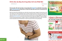 Dược phẩm Đông Đô liên tiếp sai phạm quảng cáo TPCN là thuốc