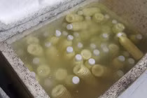 Đà Nẵng: Kinh hoàng sản xuất sữa bắp gần nhà vệ sinh