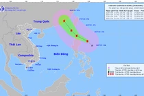 Siêu bão Doksuri sẽ đi vào Biển Đông trong 2 ngày tới