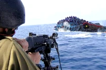 Ám ảnh những lần quân đội chiến đấu với sinh vật biển